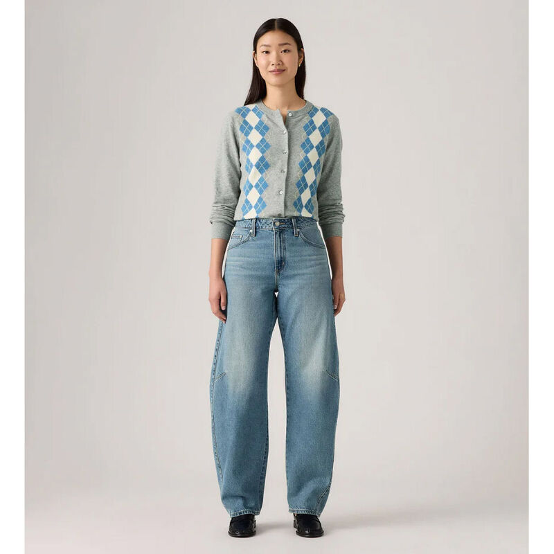 Levi's Womens Baggy Dad Barrel Jeans image number 2